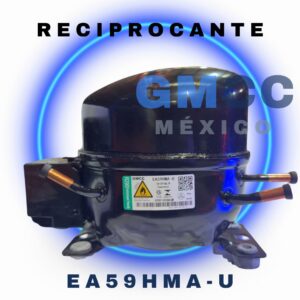 Compresor reciprocante EA59HMA-U R290 115-127V/60Hz 5.9 cc LBP/MBP