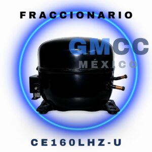 Compresor fraccionario CE160LHZ-U - R134a, 115V/60Hz, MBP/HBP, 15.3 cc, CSR, 160+15 uF
