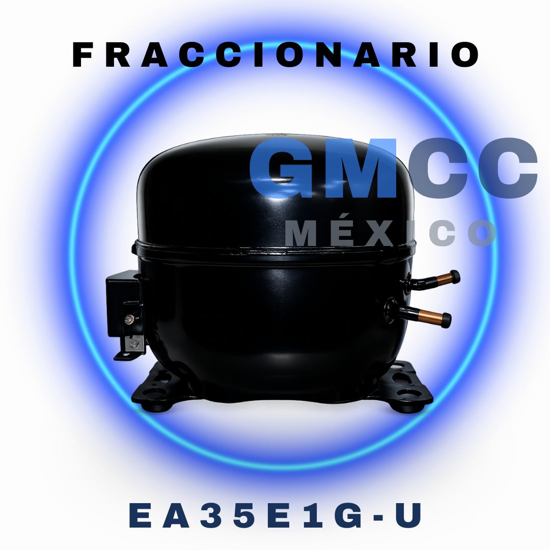 Compresor fraccionario EA35E1G-U - R290, 115V/60Hz, LBP, 3.5 cc, RSCR, 8 uF